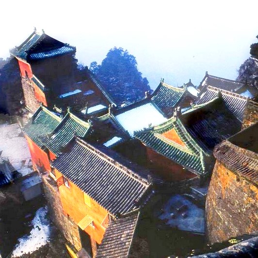 Buildings on Mt Wudang
